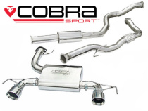 Opel Corsa D 07-09 Nurburgring Turboback-sportavgassystem (Med De-Cat & Ljuddämpare) Cobra Sport